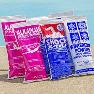 Rx Clear Swimming Pool Winter Chemical Chlorine Closing Kit Up To 20 000 Gallons