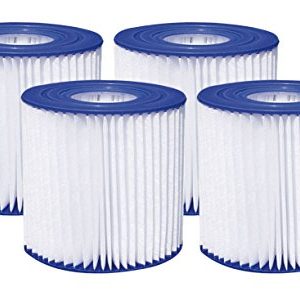 SUMMER WAVES 4 13  x 3 75  Type D Filter Cartridge (4 Pack)
