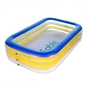 Sable Upgraded Inflatable Swimming Pool  95 x 58 x 23 inches