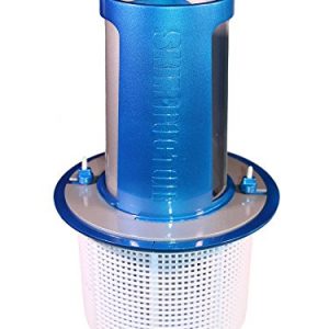 SkimDoctor 2 0 Pool Skimmer - Automatic Pool Cleaner draws all water a round the Pool into Skim Basket - LESS WORK with Pool Leaf Pole Net - Enhances Inground Pool Vacuum - Increases Baskets Capacity