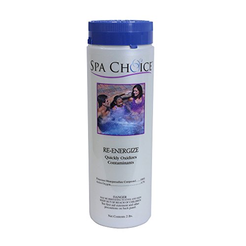 Spa Choice 472-3-3041 Re-Energize Oxidizing Spa Shock Chemical 2-Pound 1 Spa Choice 472-3-3041 Re-Energize Oxidizing Spa Shock Chemical 2-Pound