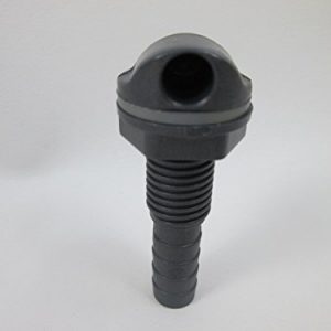 Spa Hot Tub Air Relief 3/8" Barb Gray Nozzle Fitting Leisure Bay Part See Video