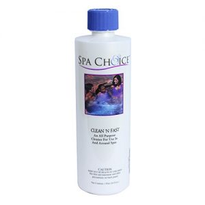 SpaChoice 472-3-2001-02 Clean N Fast Surface Cleaner for Spas and Hot Tubs  1-Pint  2-Pack
