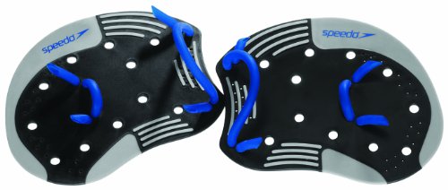 Speedo I M Tech Training Swim Paddles Black Blue Small Medium 1 Speedo I M Tech Training Swim Paddles Black Blue Small Medium