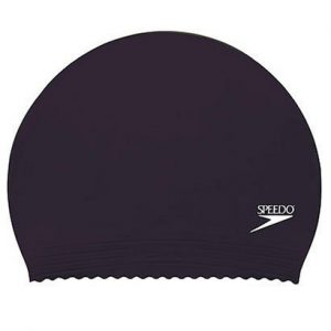 Speedo Latex Solid Swim Cap Black