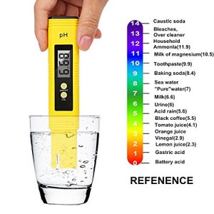 Stolife PH Meter  Digital PH Tester  Mini Water Quality Tester for Household Drinking Water  Hydroponics  Aquariums  Swimming Pools