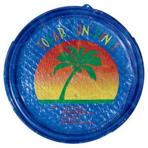 Sun Ring Palm Tree Round Solar Cover