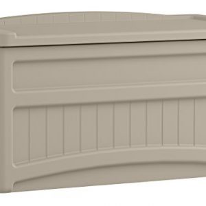 Suncast DB7500 Capacity Taupe Deck Storage Box  73 gallon