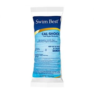 Swim Best Chlorine Pool Shock   24 x 1 lb bags (24) Full strength  multi purpose calcium hypochlorite granular provides economical chlorination for swimming pools. Use for shocking and algae control