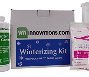 Swimming Pool Winterizing Chemical Treatment Closing Kit - Up To 20 000 Gallons