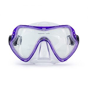 Swimming Scuba Mask Diving Mask Free Diving Glasses Snorkeling Mask Snorkel Goggles with Tempered Anti Fog Lens Glasses Silicone Skirt Soft Flexible Silicone Strap for Adult Men Women Youth