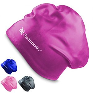 Swimtastic Long Hair Swim Cap - Purple