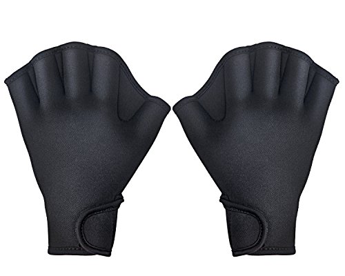 TAGVO Aquatic Gloves for Helping Upper Body Resistance Webbed Swim Gloves Well Stitching No Fading Sizes for Men Women Adult Children Aquatic Fitness Water Resistance Training 1 TAGVO Aquatic Gloves for Helping Upper Body Resistance Webbed Swim Gloves Well Stitching No Fading Sizes for Men Women Adult Children Aquatic Fitness Water Resistance Training