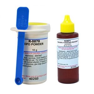 Taylor Replacement DPD 10-Gram Powder w  2-Ounce Titrating Reagent for Chlorine