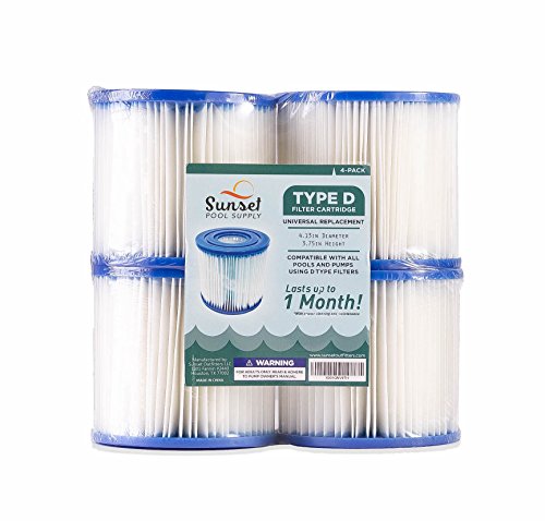 Type D Pool Filter Cartridge (4-pack)