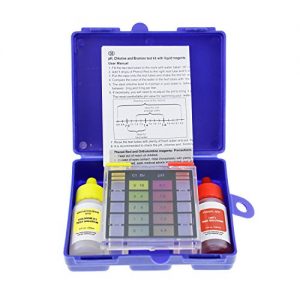 U S  Pool Supply Standard 3-Way Swimming Pool   Spa Test Kit  Tests Water for pH  Chlorine and Bromine