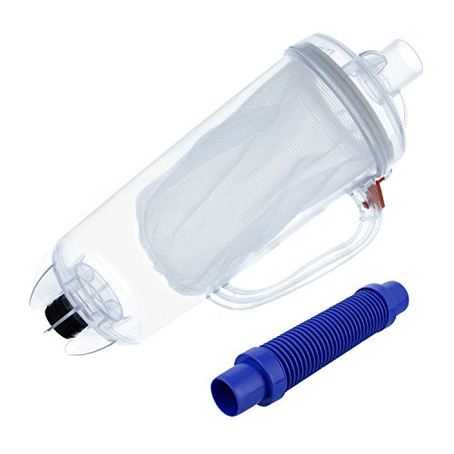 U.S U.S. Pool Supply Professional In line Pool Leaf Canister with Large Mesh Bag