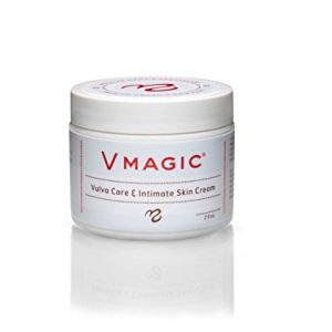 Vmagic Organic Vulva Balm   Intimate Skin Care  Vaginal Moisturizer   Personal Lubricant - Relieves Dryness  Itching  Burning  Redness  Chafing  Odor  Menopause Symptoms - Estrogen Free (2 Ounce)