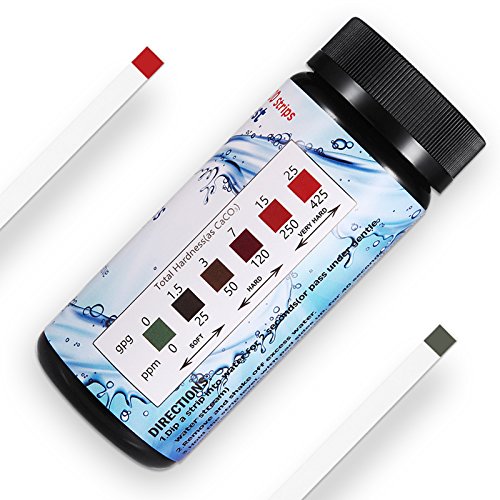 Water Hardness Test Strips Upgraded 100ct 0-425 mg L HoneForest Hard Water Test Kit Testing Total Hardness of Water Softener Drinking Water Quality Pool Water etc 1 Water Hardness Test Strips Upgraded 100ct 0-425 mg L HoneForest Hard Water Test Kit Testing Total Hardness of Water Softener Drinking Water Quality Pool Water etc