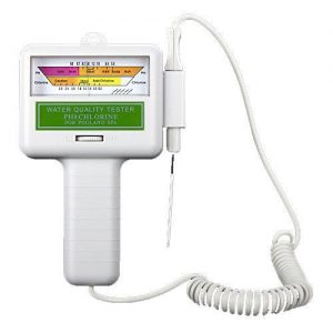 Water Quality PH CL2 Chlorine Tester Level Meter for Swimming Pool Spa