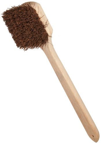 Weiler 72101 Utility Scrub Brush Palmyra Fill Long Wood Handle 20" Length 1 Weiler 72101 Utility Scrub Brush Palmyra Fill Long Wood Handle 20" Length
