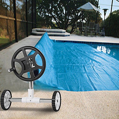 Yaheetech 21feet Wide Inground Solar Cover Reel System for Swimming
