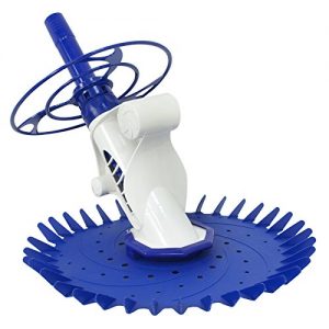 ZENY Automatic Climb Wall Swimming Pool Cleaner Set Cleaning Equipment Tool Above Ground In Ground Hover Suction W 33FT Hose ( 01)