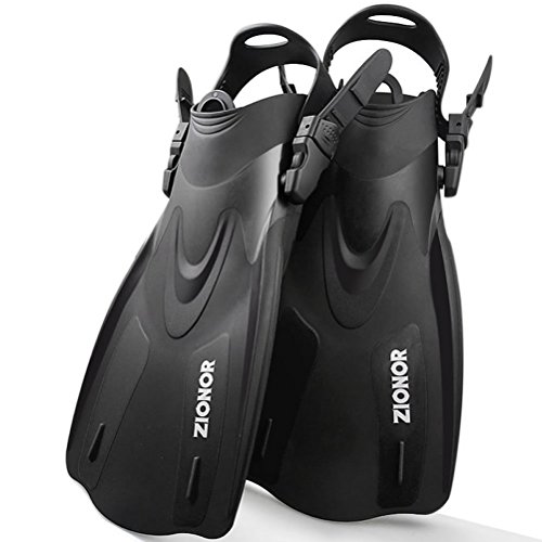 Zionor F1 Diving Snorkel Short Fins Flippers Men Women Adjustable Open Heel Trek Design Travel Snorkeling Swimming 1 Zionor F1 Diving Snorkel Short Fins Flippers Men Women Adjustable Open Heel Trek Design Travel Snorkeling Swimming
