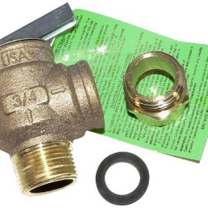 Zodiac R0336100 75 PIS Polymer Pressure Relief Valve Replacement for Select Jandy Pool and Spa Heaters