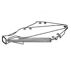 Zodiac R0374900 White Gunite Completed Head Replacement for Zodiac Jandy Automatic Pool Cleaner