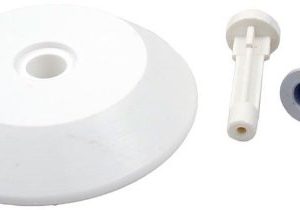 Zodiac R0379000 White Gunite Nose Wheel Replacement Kit for Zodiac Jandy Automatic Pool Cleaner